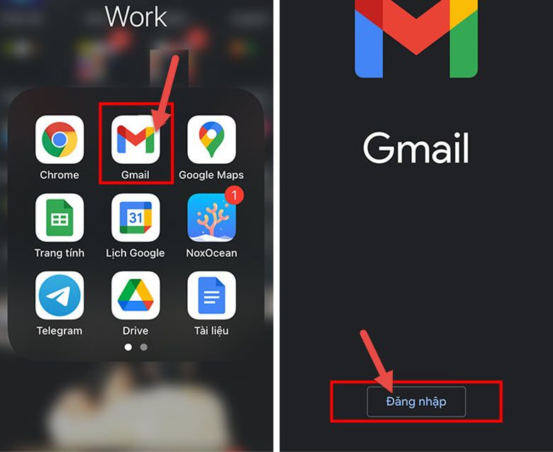 cách đăng nhập gmail trên điện thoại máy tính