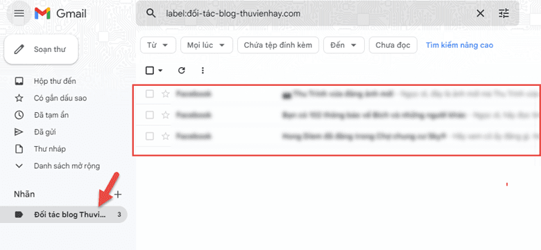 Cách tạo rule trong Gmail